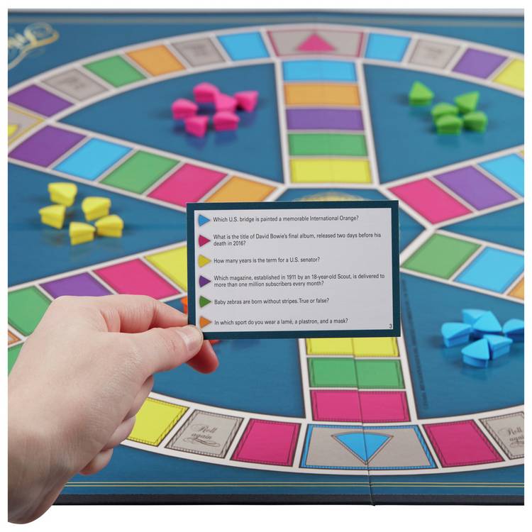 Hasbro Trivial Pursuit Classic Edition board game, imported from the UK