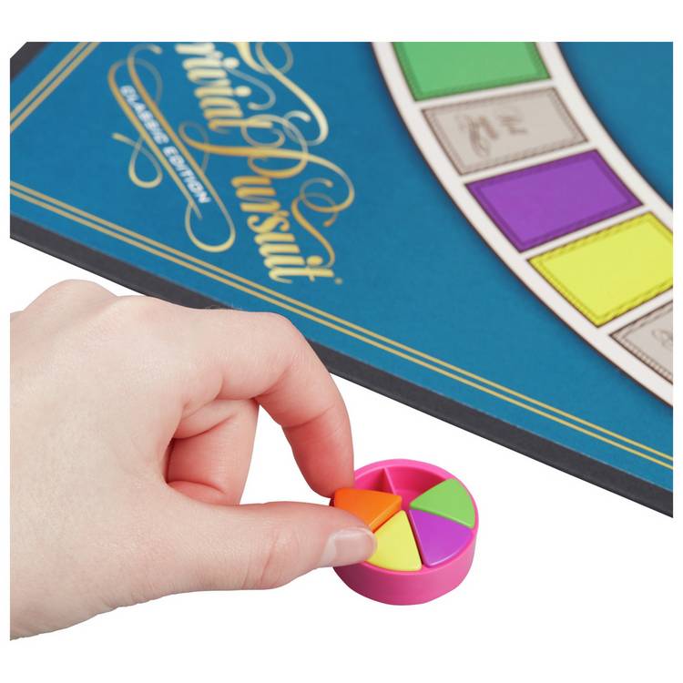 Hasbro Trivial Pursuit Classic Edition board game, imported from the UK