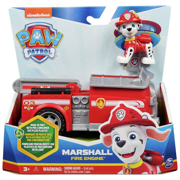 PAW Patrol Marshall's Fire Engine toy - British product