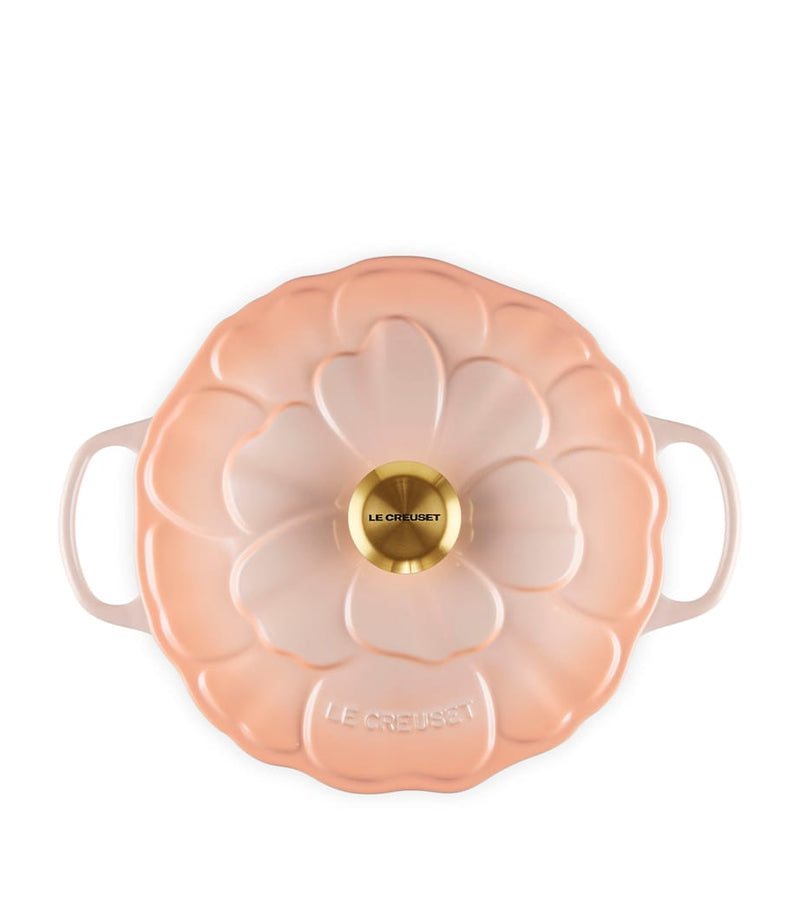 Le Creuset Cast Iron Petal Casserole Dish 26cm, UK version