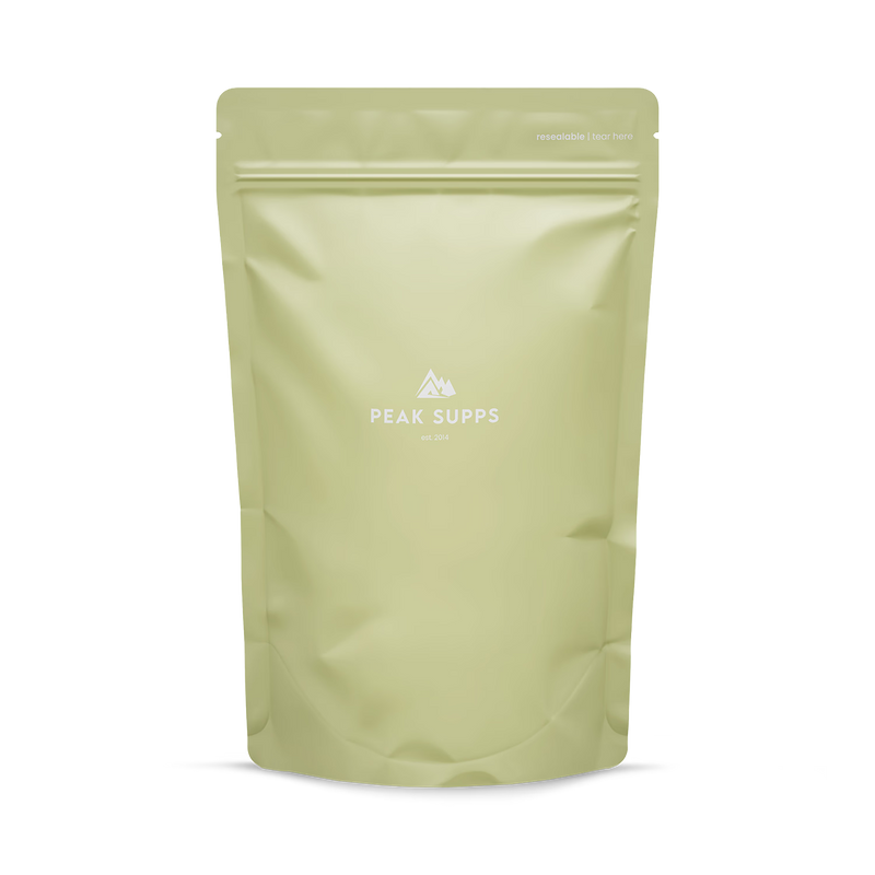 Peak Supps matcha green tea powder 250g, imported from the UK