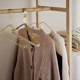Argos Habitat Pack of 10 Golden Clothes Hangers- Buy online at McGrocer