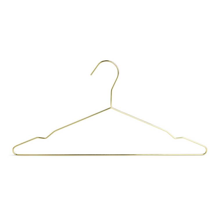 Habitat golden hangers pack of 10 (British brand)