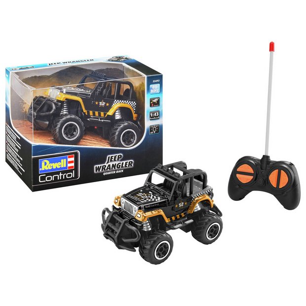 Revell Jeep Wrangler RC car 1:43 scale - British product