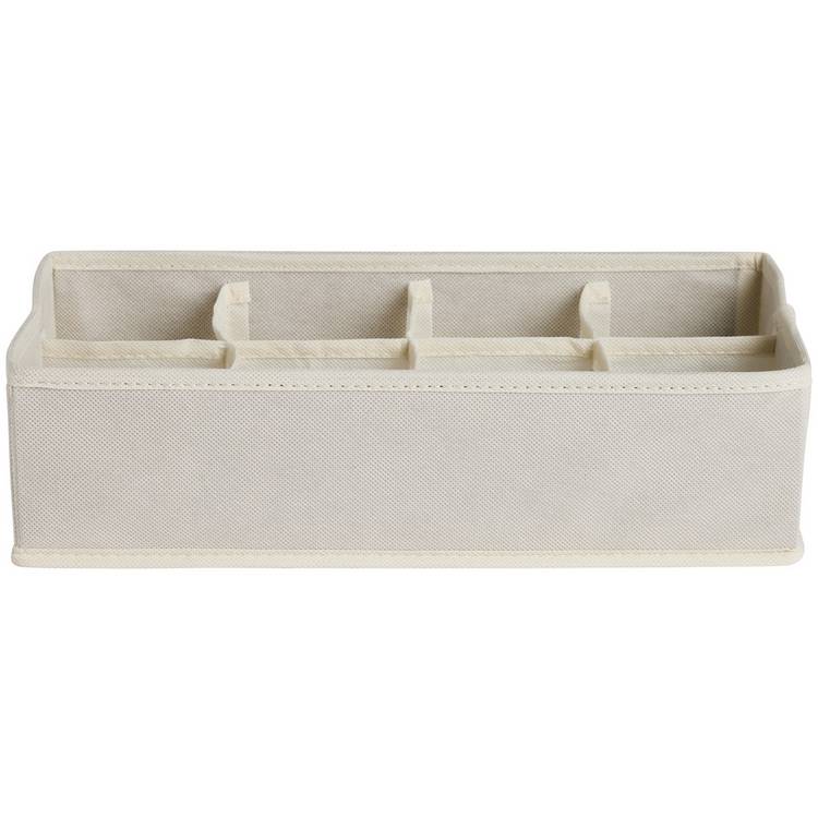 Argos Home beige 8 pocket drawer organiser (British brand)