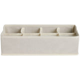 Argos Home beige 8 pocket drawer organiser (British brand)
