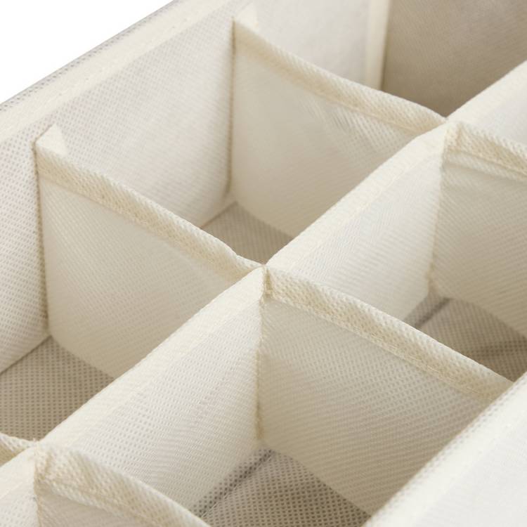 Argos Home beige 8 pocket drawer organiser (British brand)