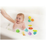 Infantino silicone bath toy set 11 pieces - British product