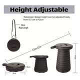 Pro Action portable telescoping camping stool - British product