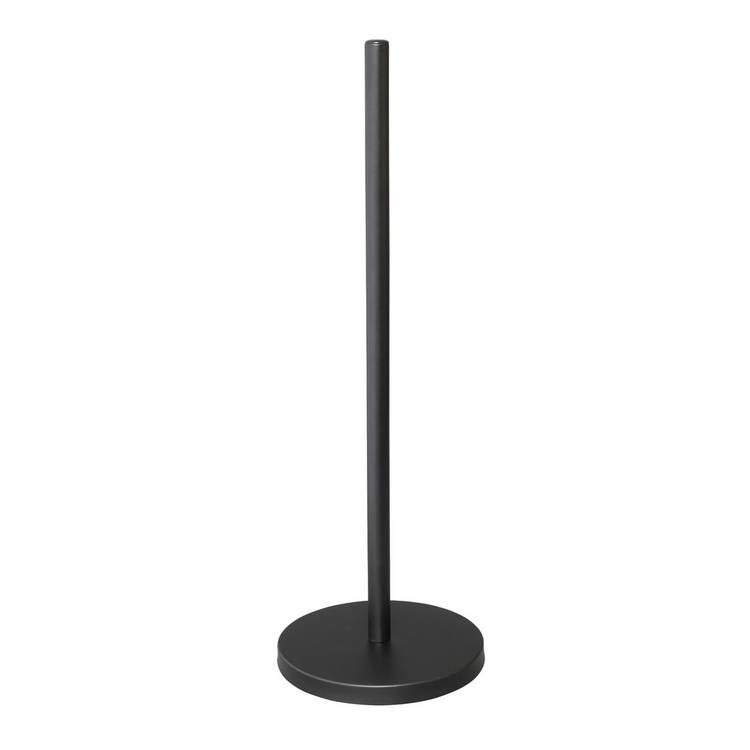 Habitat steel toilet roll holder matt black 44cm, UK version