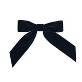 Argos Home black velvet bows pack of 6 (British brand)