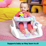 Bright Starts learn to sit booster seat purple, UK version