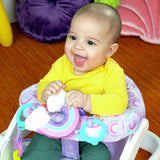 Bright Starts learn to sit booster seat purple, UK version