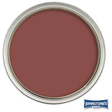 Johnstone's smooth masonry paint Brick Red 5L - British product