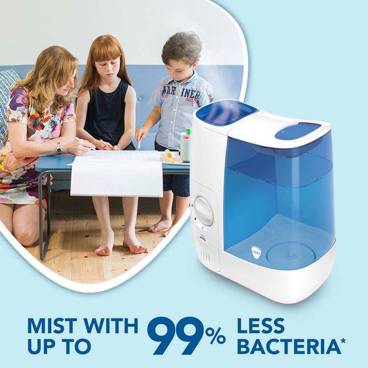 Vicks VH845 warm mist humidifier 3.8L (British brand)