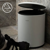 Addis bathroom pedal bin white 5L (British brand)