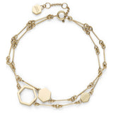 Olivia Burton hex double chain bracelet 160mm (British brand)