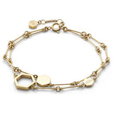 Olivia Burton hex double chain bracelet 160mm (British brand)