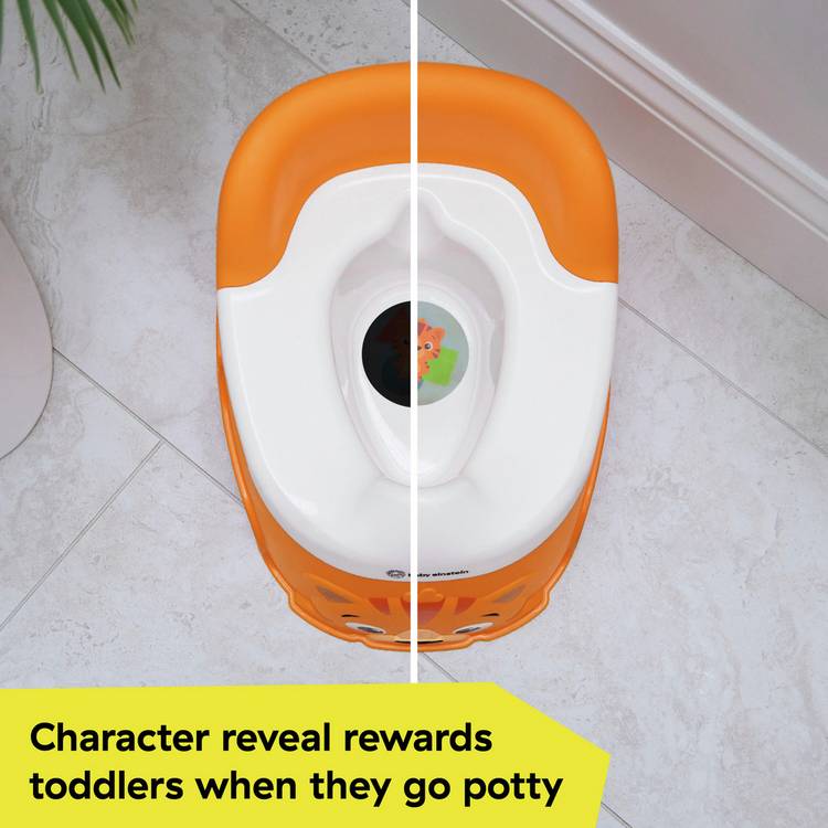 Baby Einstein tiger potty for toddlers, training toilet (British brand)