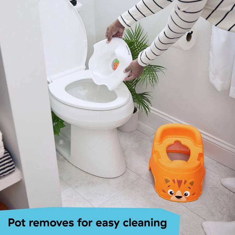 Baby Einstein tiger potty for toddlers, training toilet (British brand)