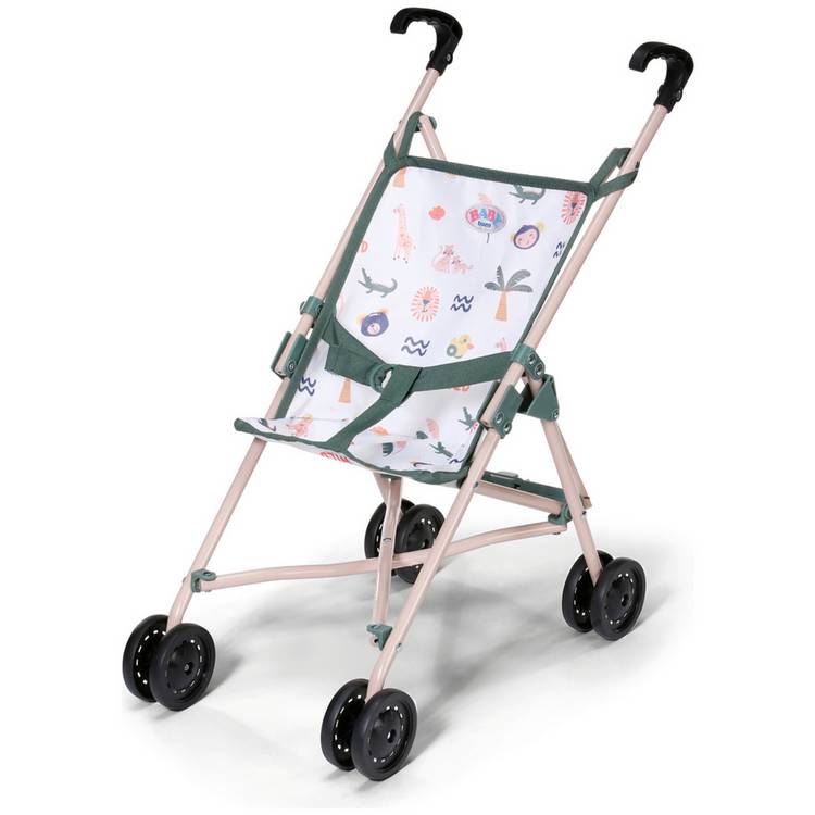 BABY born doll stroller jungle design (British brand)