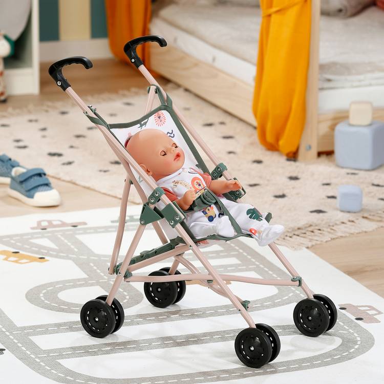 BABY born doll stroller jungle design (British brand)