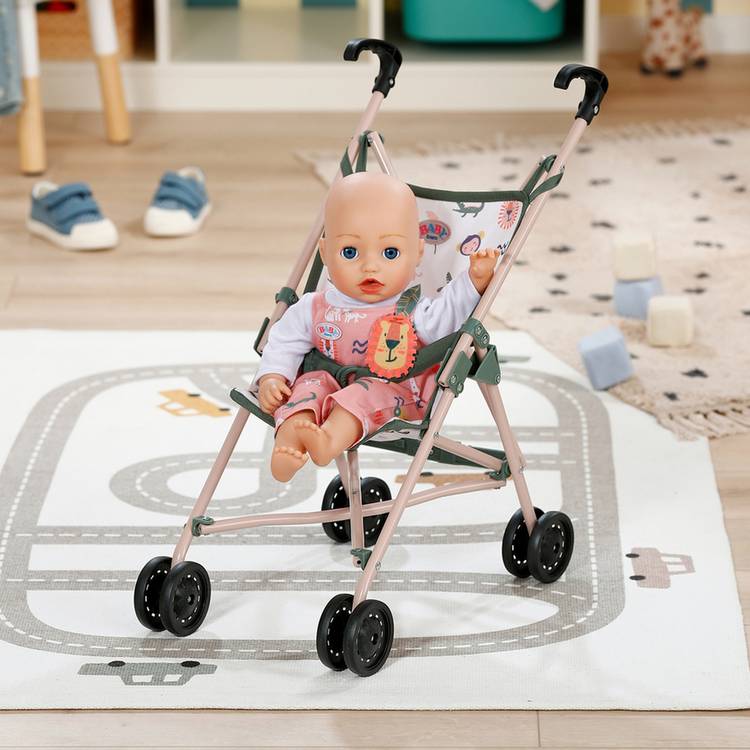 BABY born doll stroller jungle design (British brand)