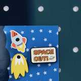 Space Charm A5 notebook - British product