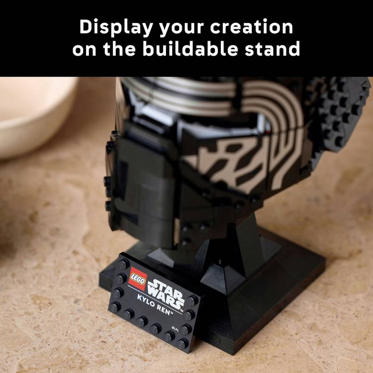 LEGO Star Wars Kylo Ren Helmet building set 529 pieces, UK version