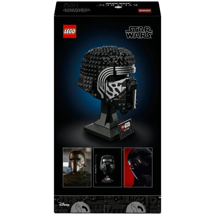LEGO Star Wars Kylo Ren Helmet building set 529 pieces, UK version