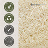 Hydréa London oval exfoliating loofah body pad, UK version