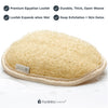 Hydréa London oval exfoliating loofah body pad, UK version