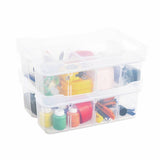 Argos Strata Organise Me 2 x 14L Modular Plastic Storage Boxes- Buy online at McGrocer