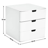 Argos Home 3 drawer desktop organiser 16.5cm (British brand)