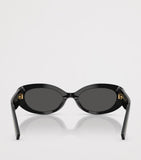 Dolce&Gabbana oval acetate sunglasses, imported from the UK