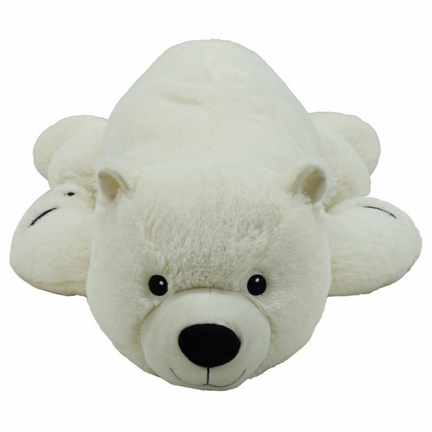 Chad Valley giant polar bear soft toy, imported from the UK