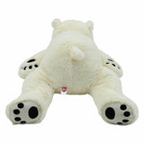 Chad Valley giant polar bear soft toy, imported from the UK
