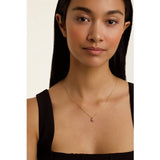 Ted Baker pink crystal pave heart pendant necklace, UK version