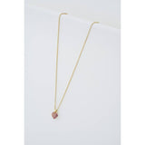 Ted Baker pink crystal pave heart pendant necklace, UK version