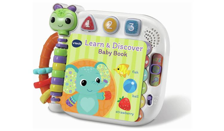 Vtech Learn & Discover Baby Book interactive toy (British brand)