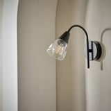 Argos Argos Home Curico Glass Wall Light - Black- Buy online at McGrocer