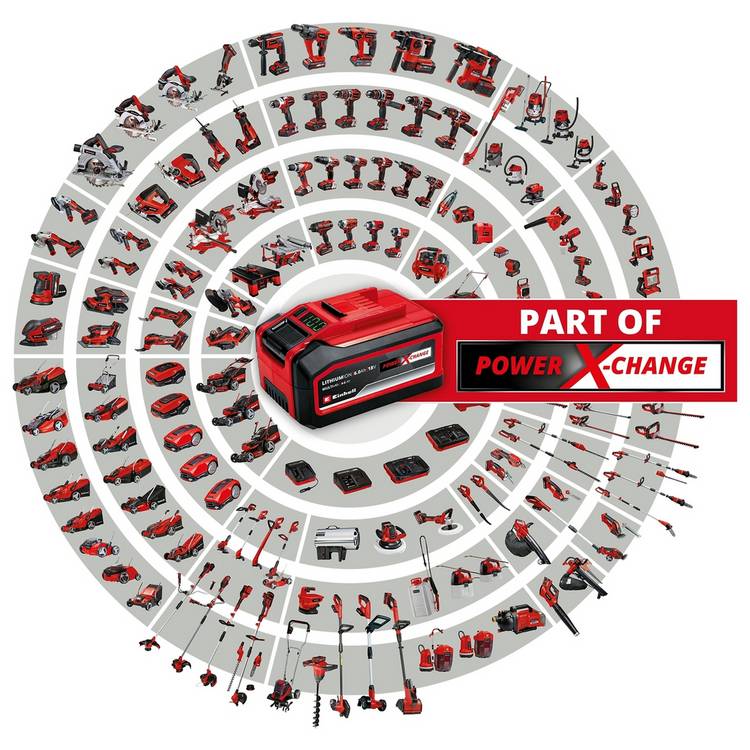 Einhell Power X-Change cordless impact driver 18V 2.5Ah, UK version