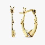 Argos Revere Gold Plated Silver Infinity Creole Hoop Earrings- Buy online at McGrocer