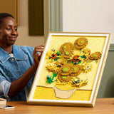 LEGO Vincent van Gogh Sunflowers building set 31215 (British brand)
