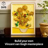 LEGO Vincent van Gogh Sunflowers building set 31215 (British brand)
