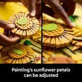 LEGO Vincent van Gogh Sunflowers building set 31215 (British brand)