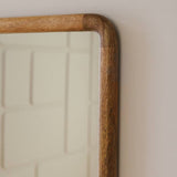 Habitat full length mango wood mirror, imported from the UK