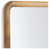 Habitat full length mango wood mirror, imported from the UK
