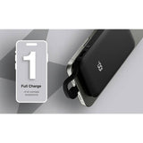 Juice 5000mAh black power bank - British product