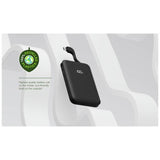 Juice 5000mAh black power bank - British product